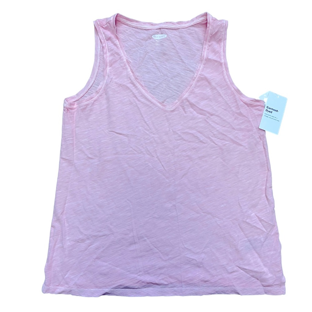 NWT - Light Pink Cotton Tank Size Small Old Navy